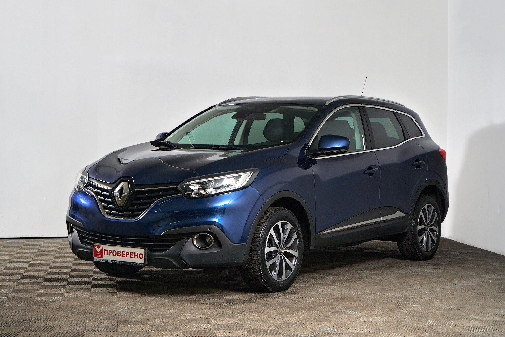 Renault Kadjar 2018, синий