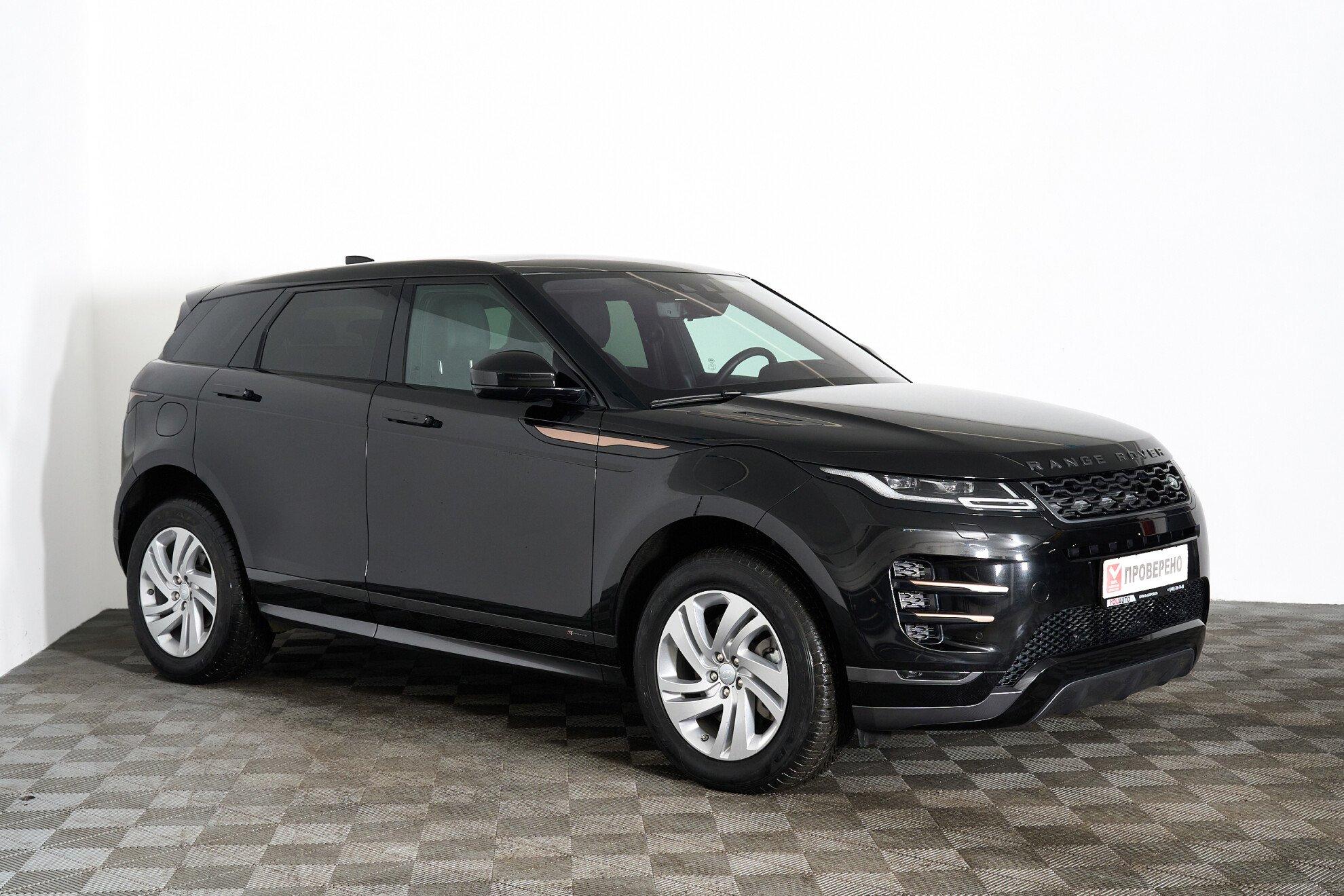 Land Rover Range Rover Evoque 2019, черный
