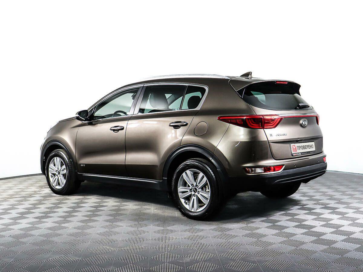 Kia Sportage 2016, коричневый