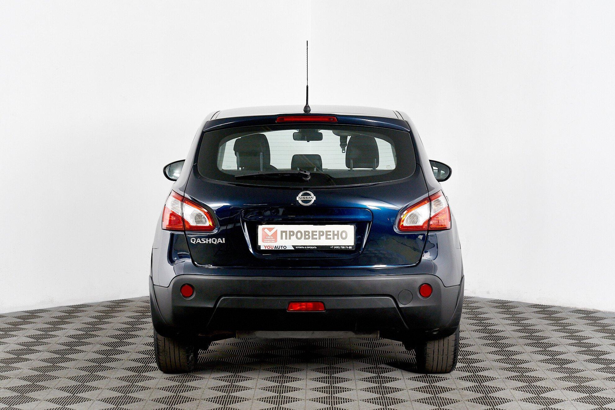 Nissan Qashqai 2012, синий