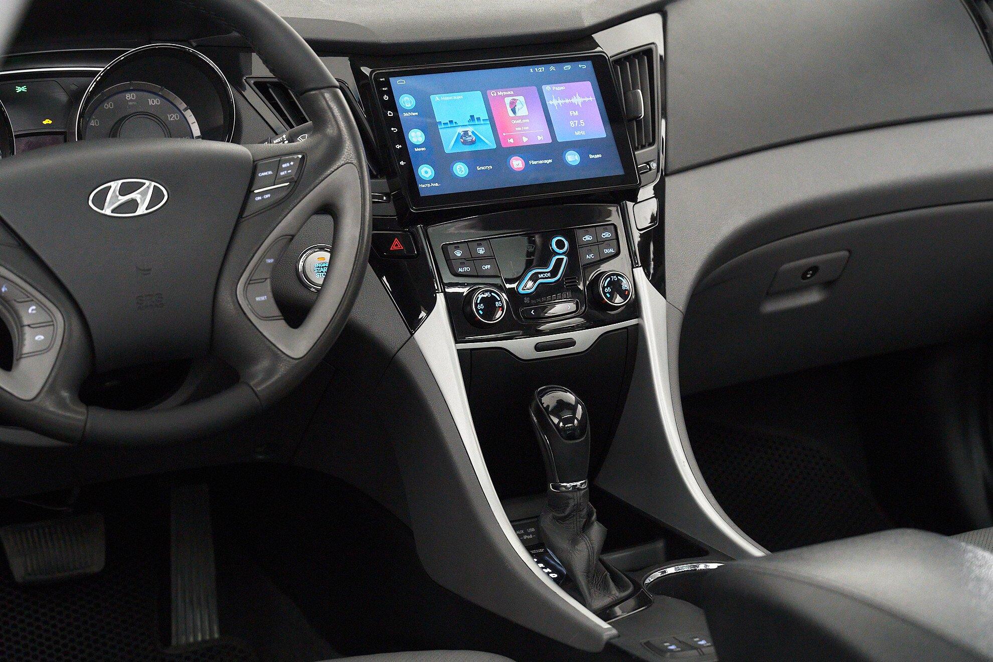 Hyundai Sonata 2011, черный