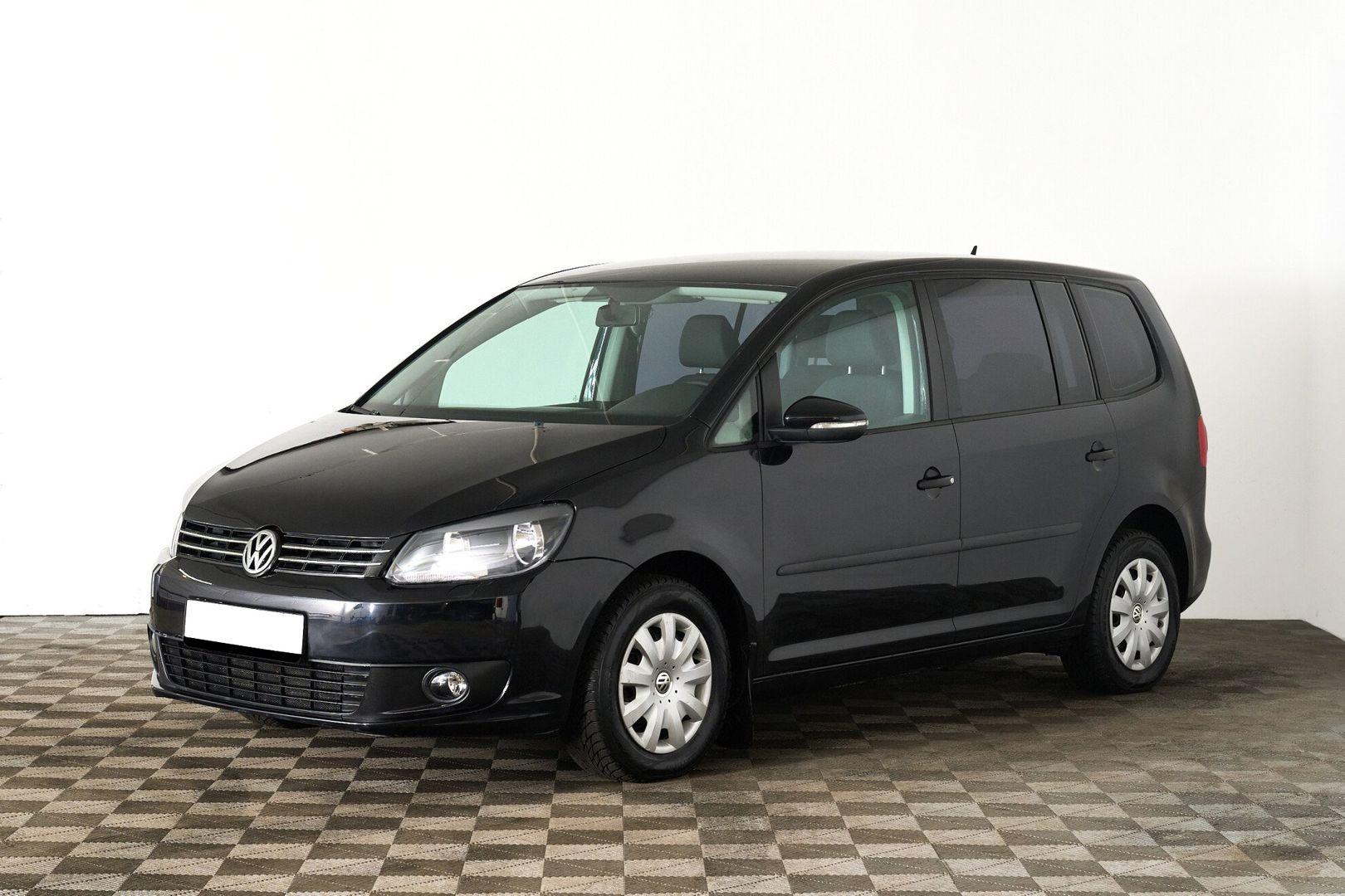 Volkswagen Touran 2012, черный