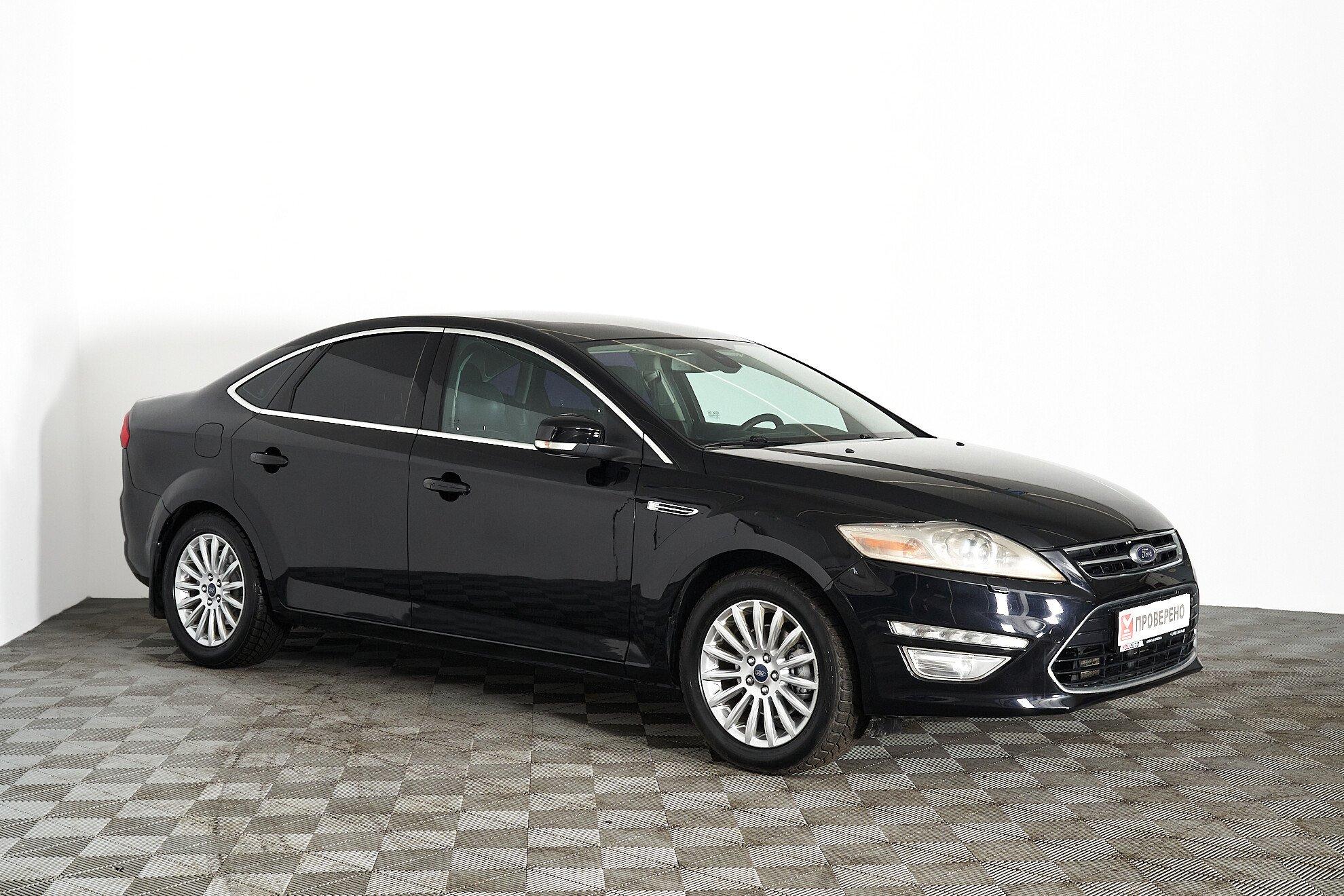 Ford Mondeo 2013, черный