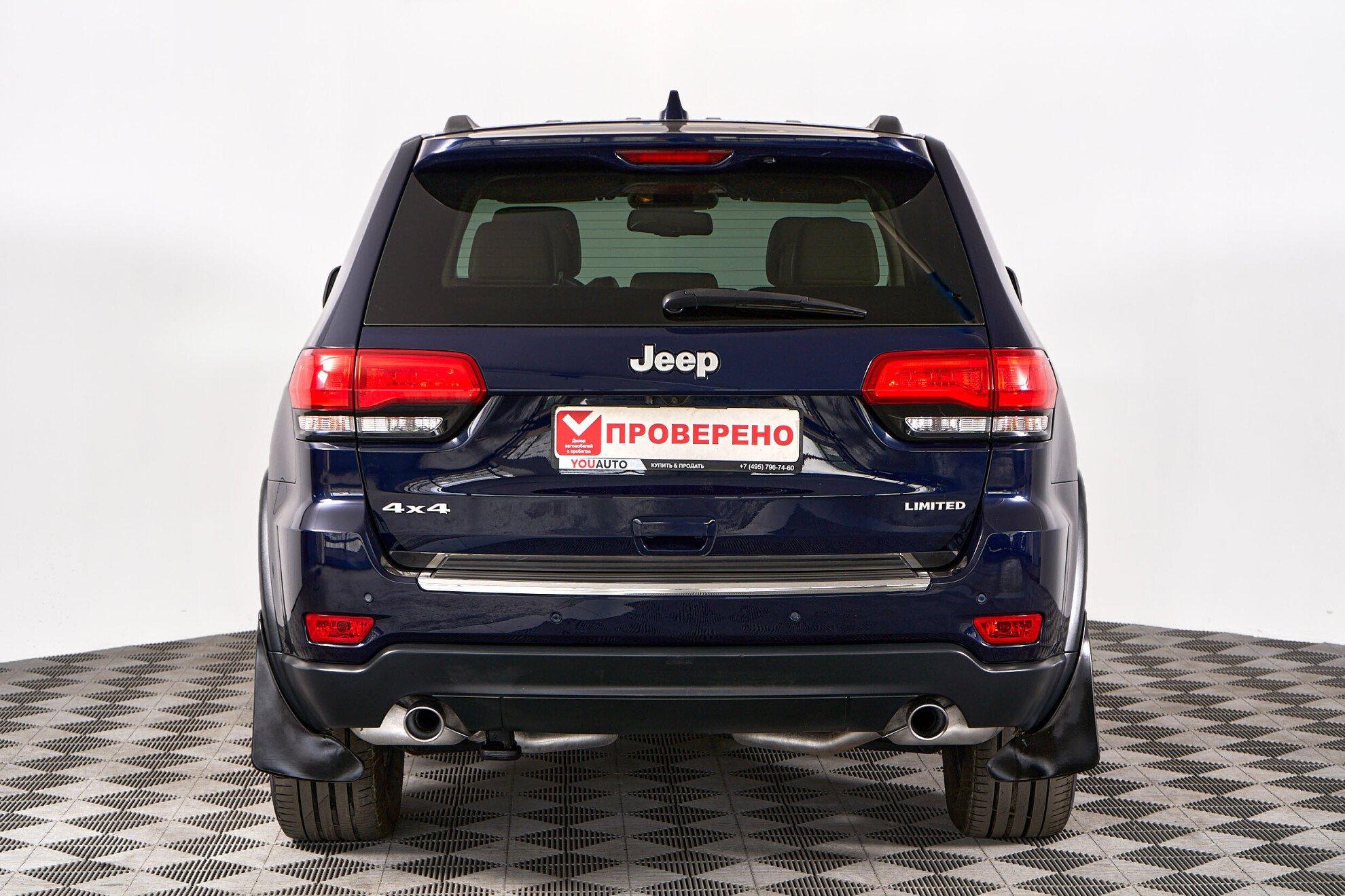 Jeep Grand Cherokee 2014, синий