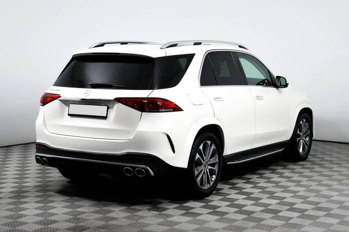 Mercedes-Benz GLE 2021, белый