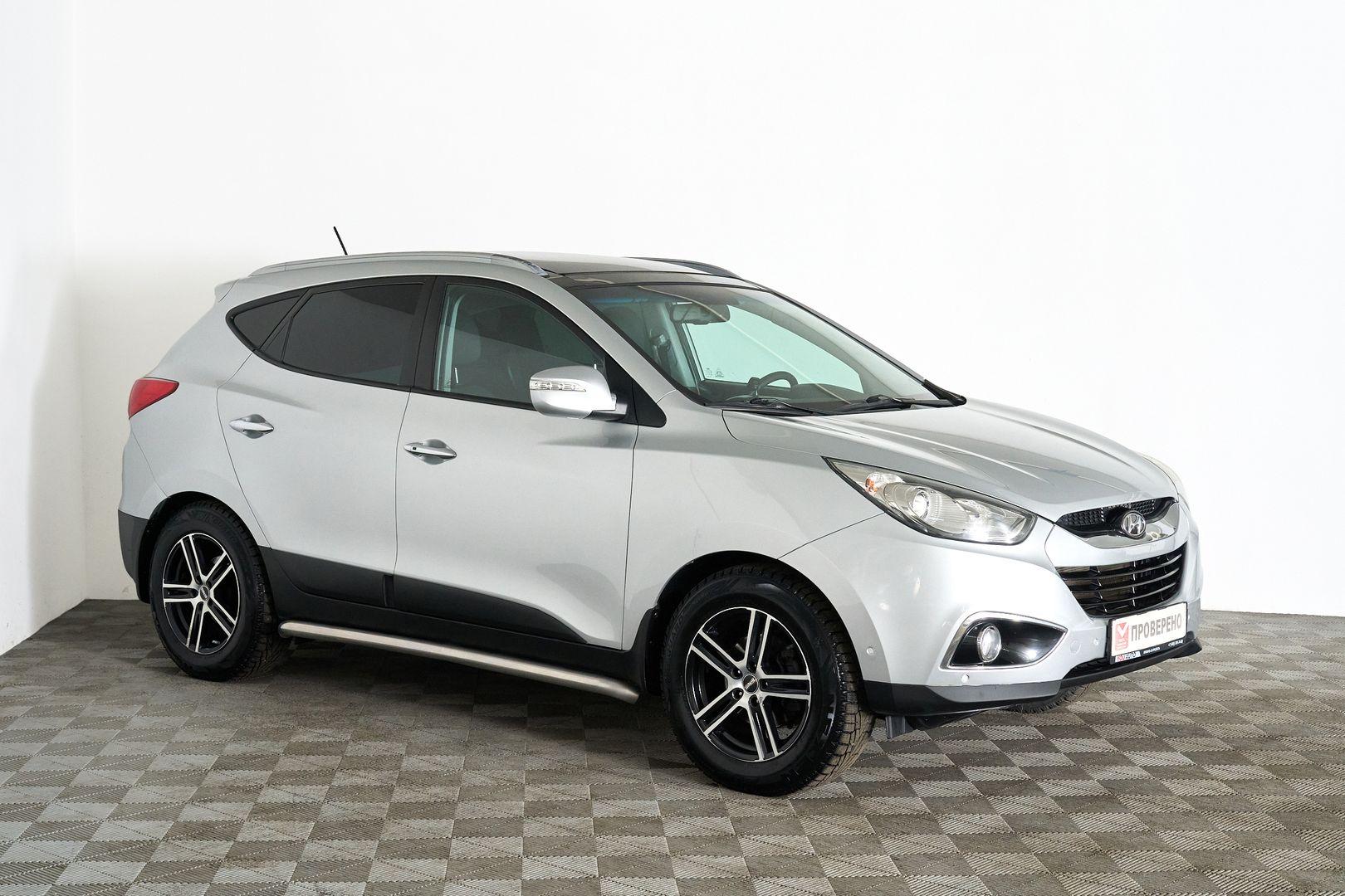 Hyundai ix35 2012, серебряный