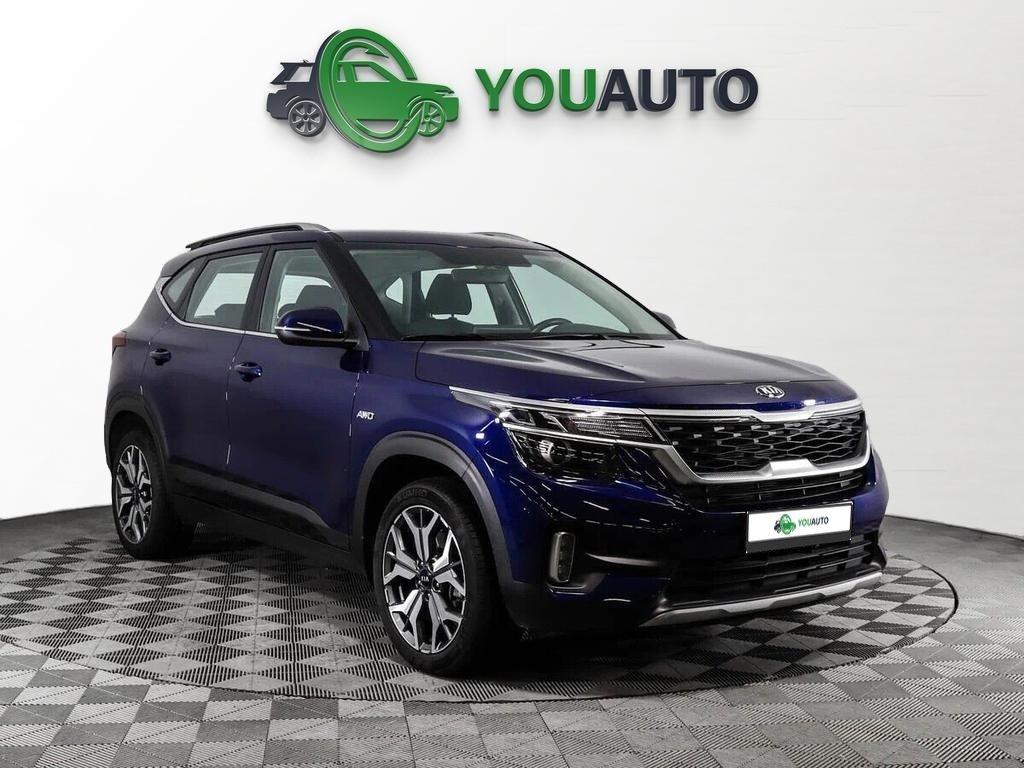 Kia Seltos 2020, синий