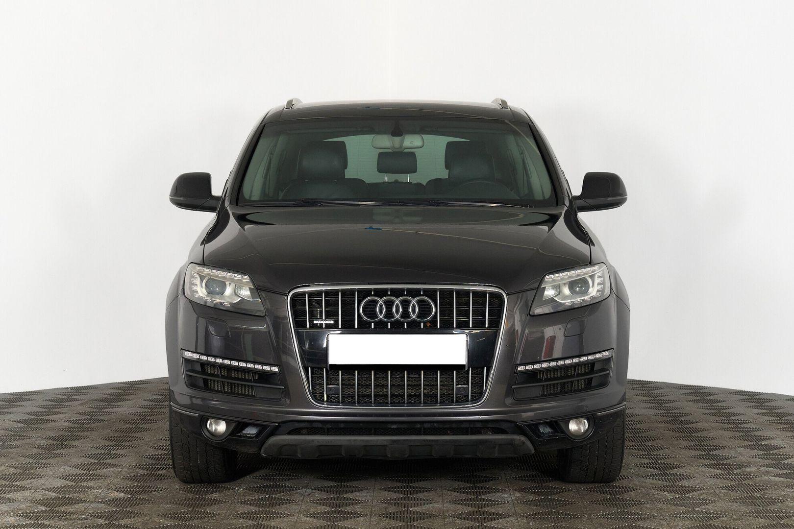 Audi Q7 2014, черный