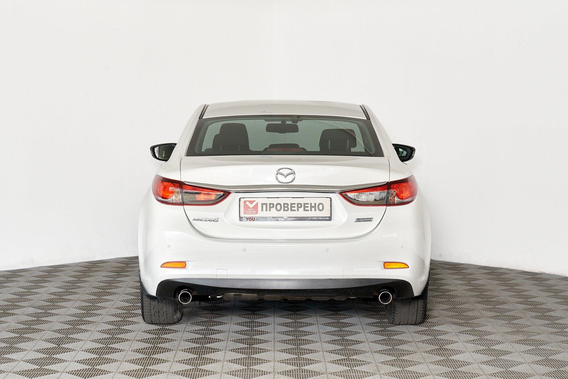 Mazda 6 2013, белый