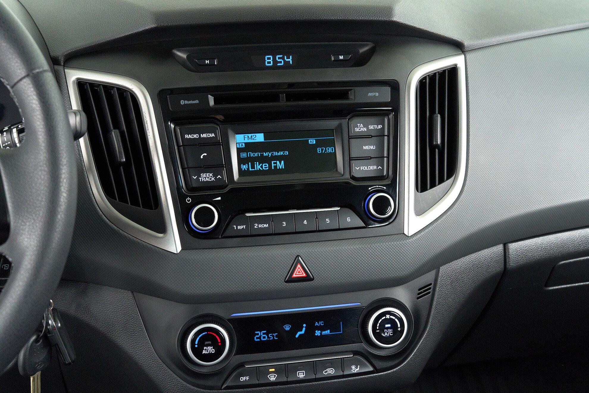 Hyundai Creta 2017, черный