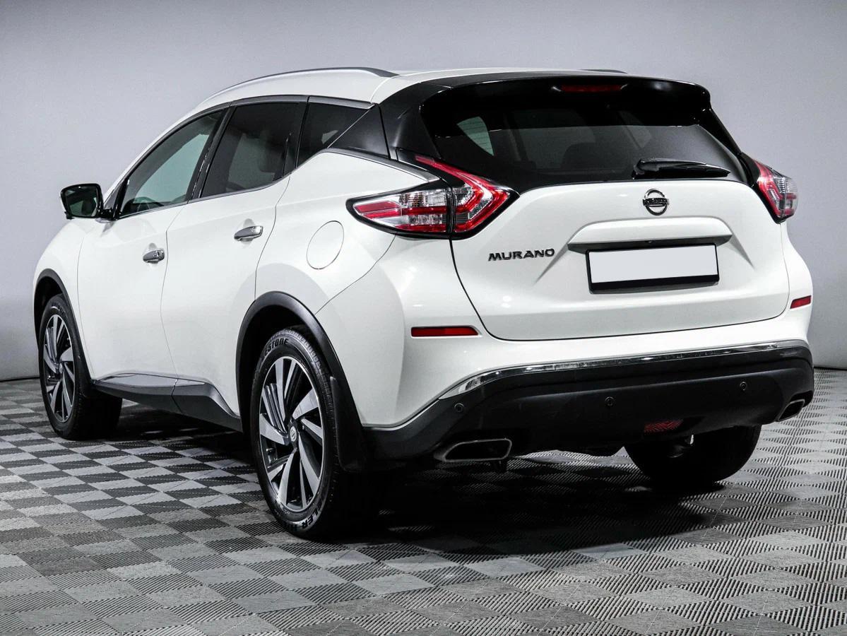 Nissan Murano 2021, белый