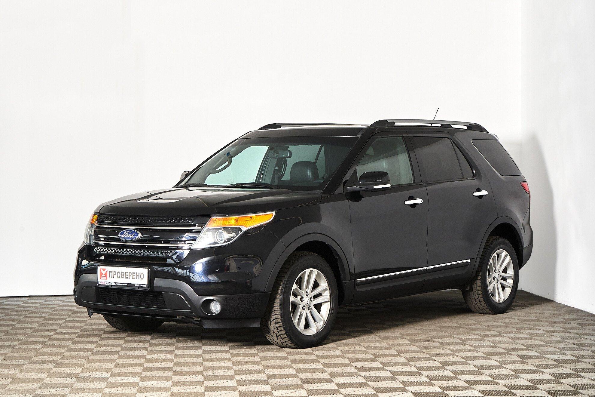 Ford Explorer 2013, черный
