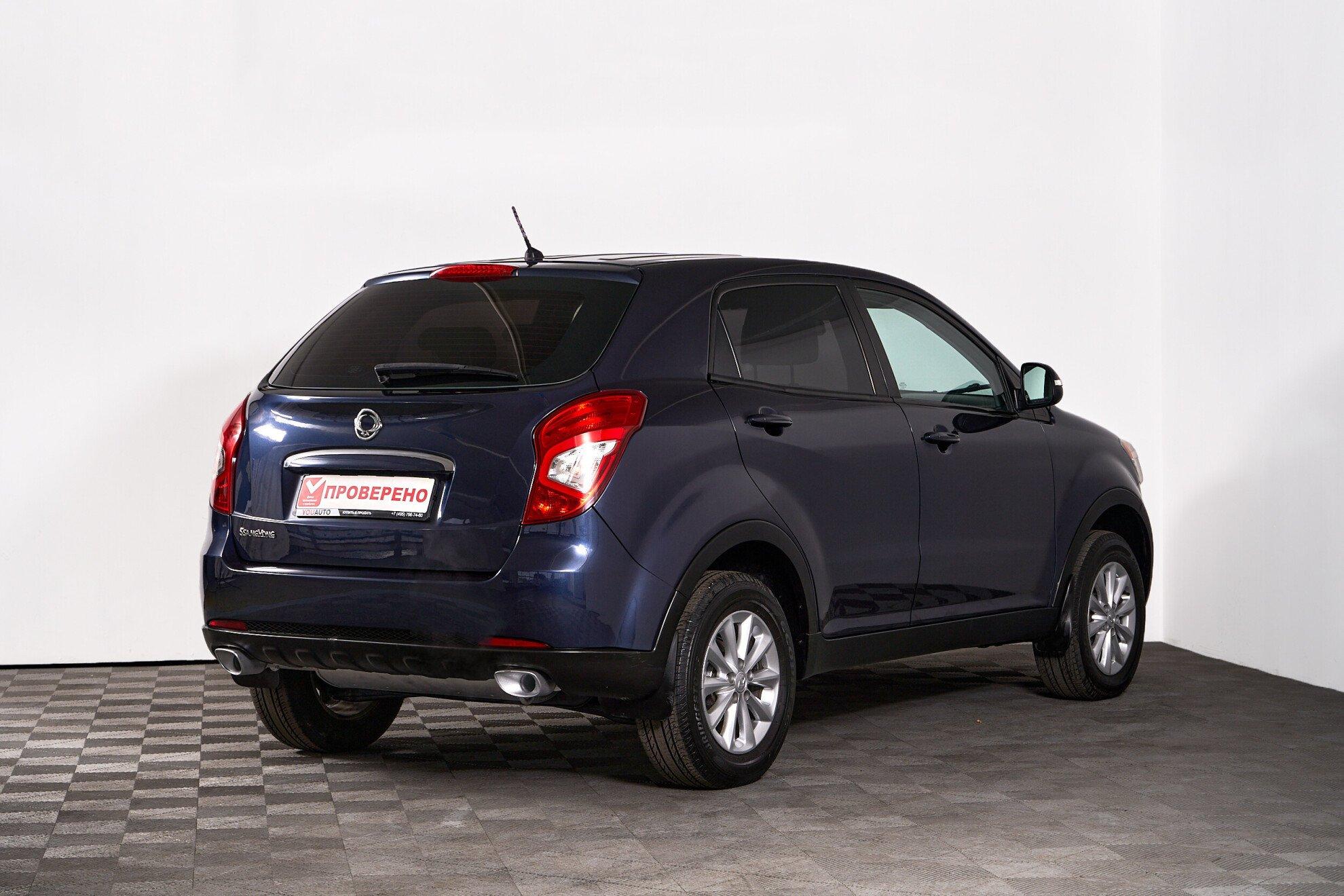 SsangYong Actyon 2013, синий