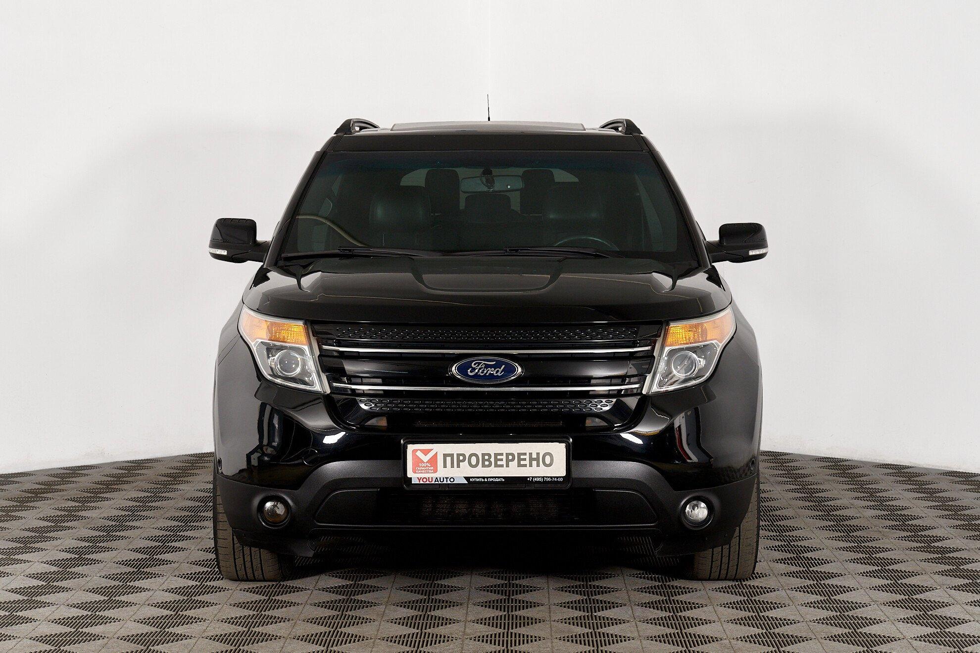 Ford Explorer 2014, черный