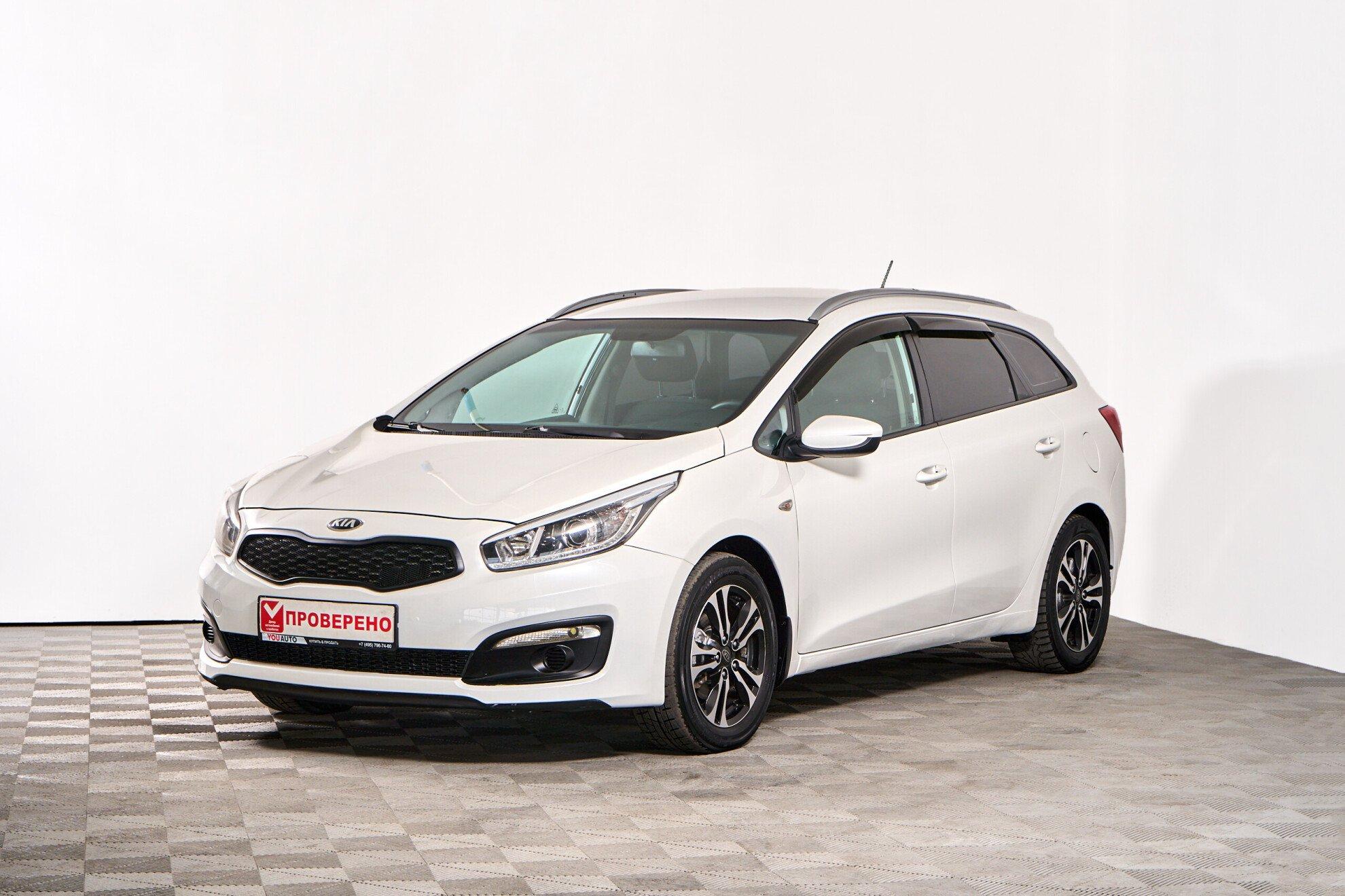 Kia Ceed 2017, белый