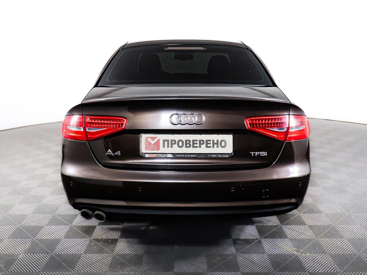 Audi A4 2015, коричневый