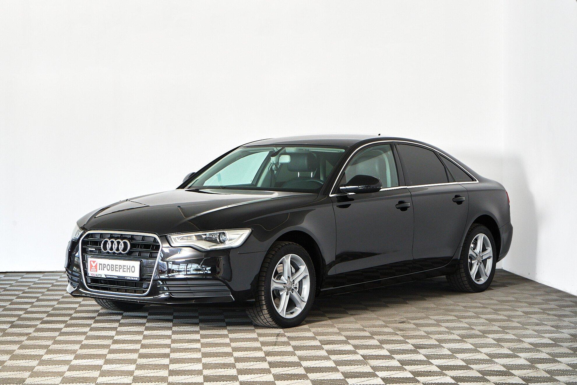Audi A6 2012, черный