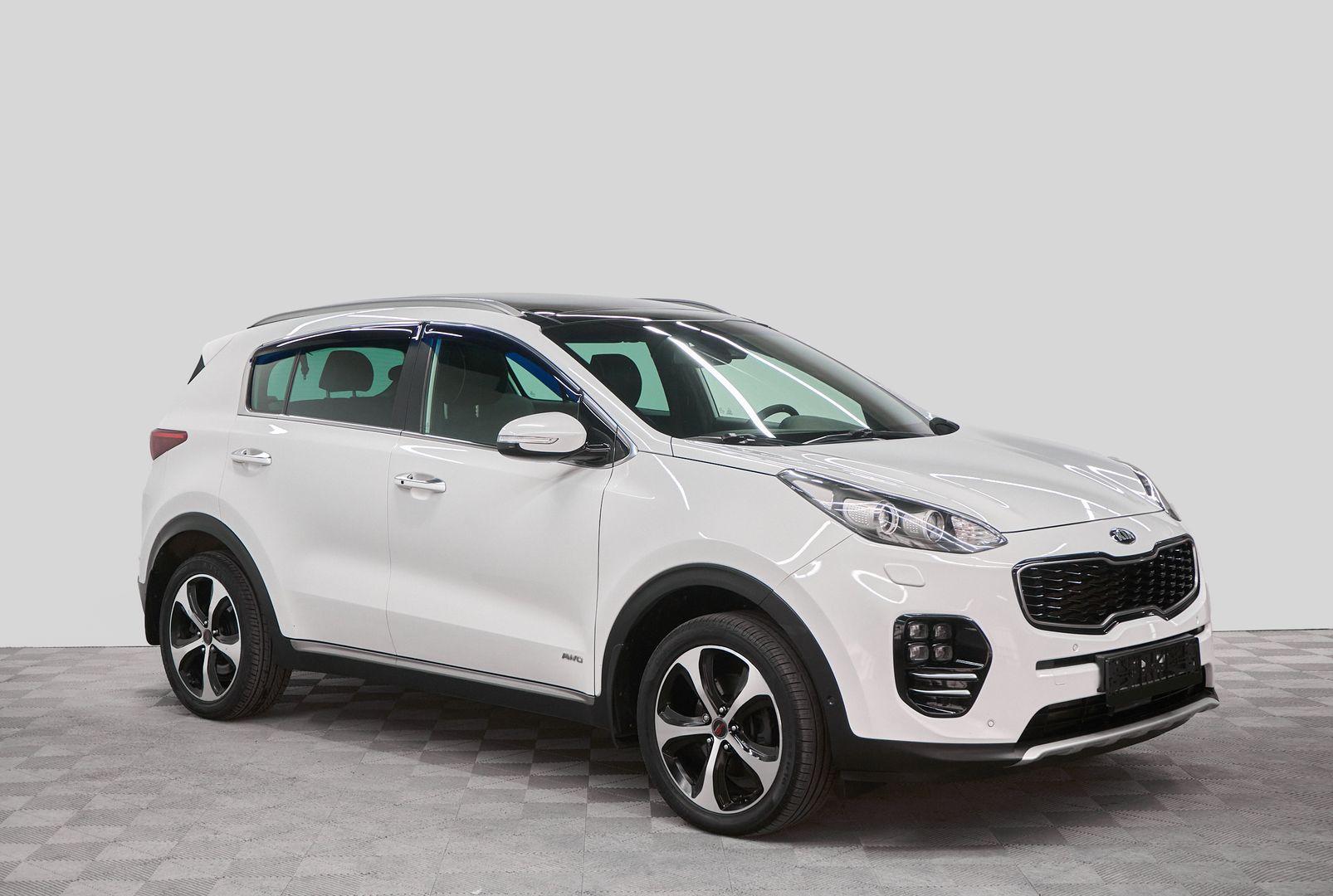 Kia Sportage 2017, белый