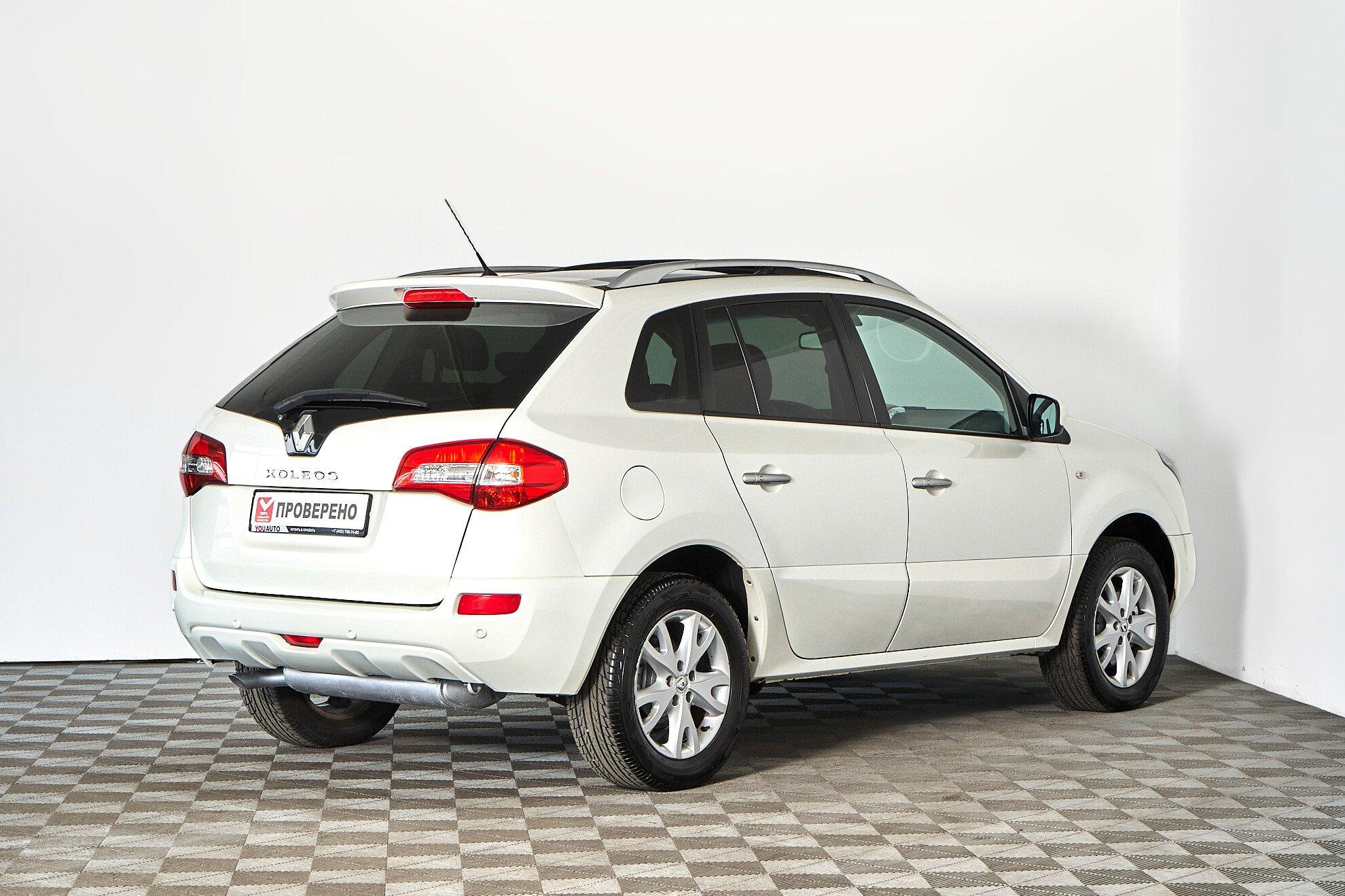 Renault Koleos 2011, белый
