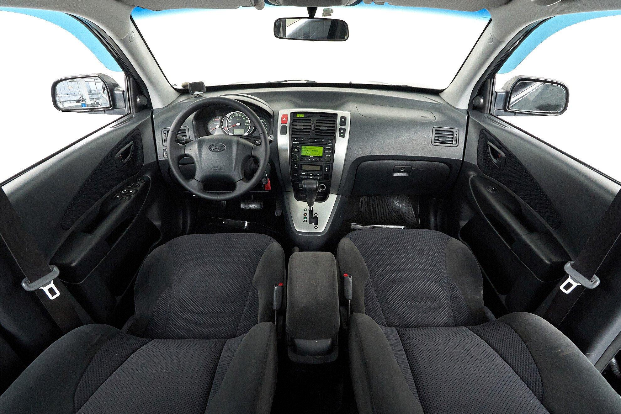 Hyundai Tucson 2008, зеленый
