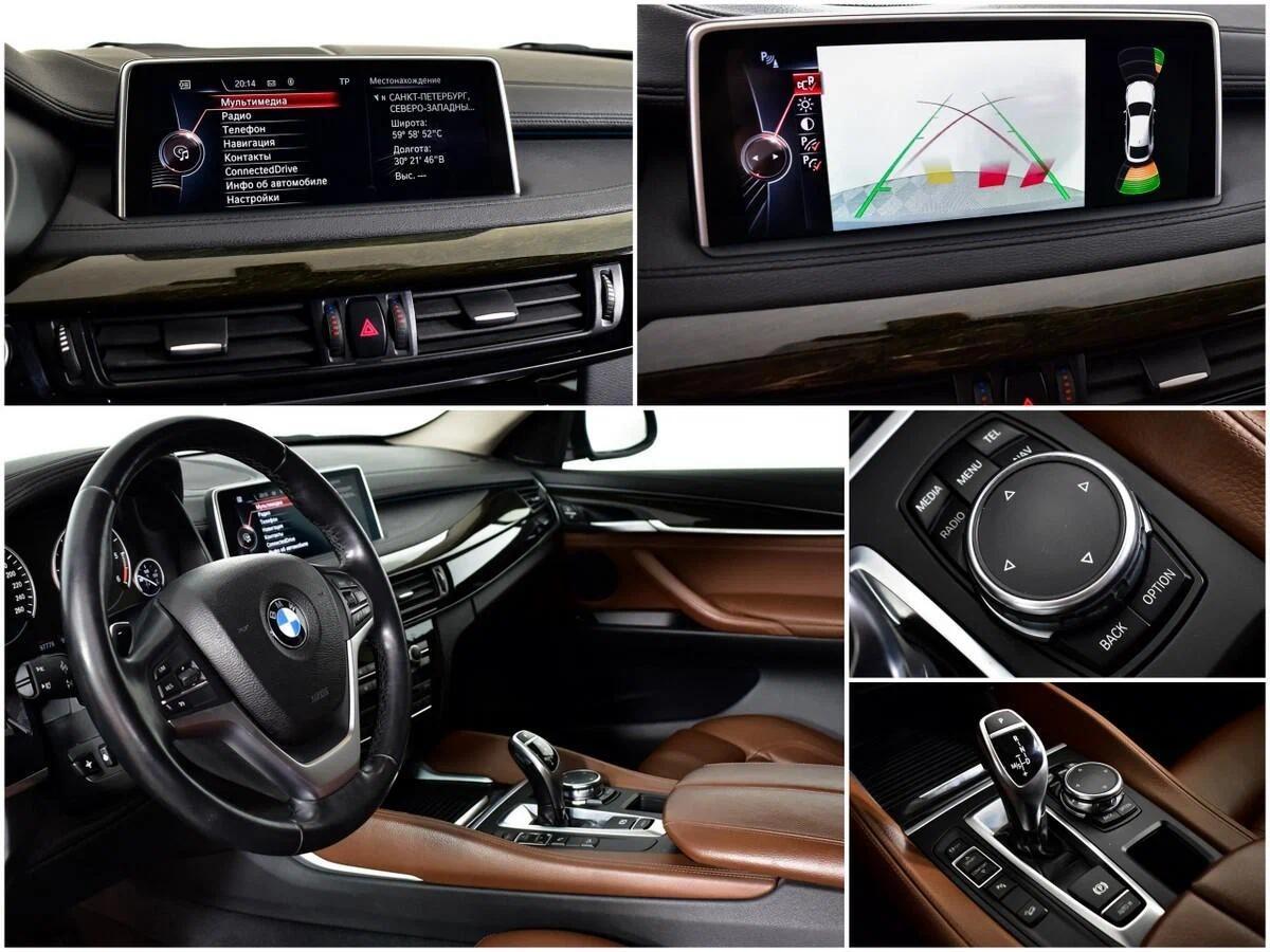 BMW X6 2016, черный