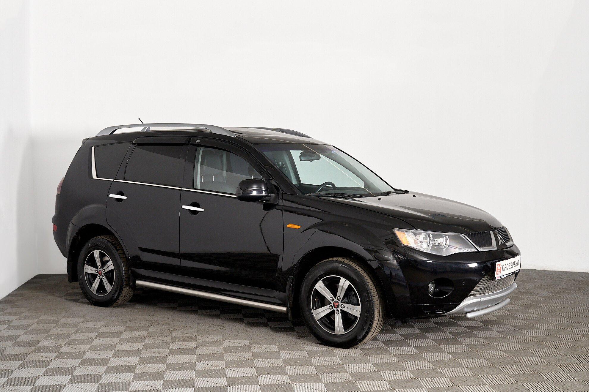 Mitsubishi Outlander 2008, черный