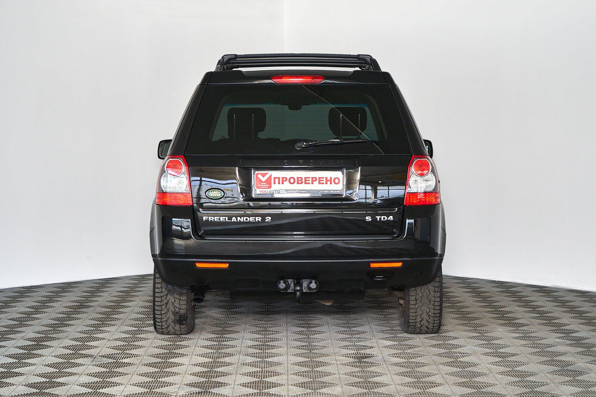 Land Rover Freelander 2009, черный