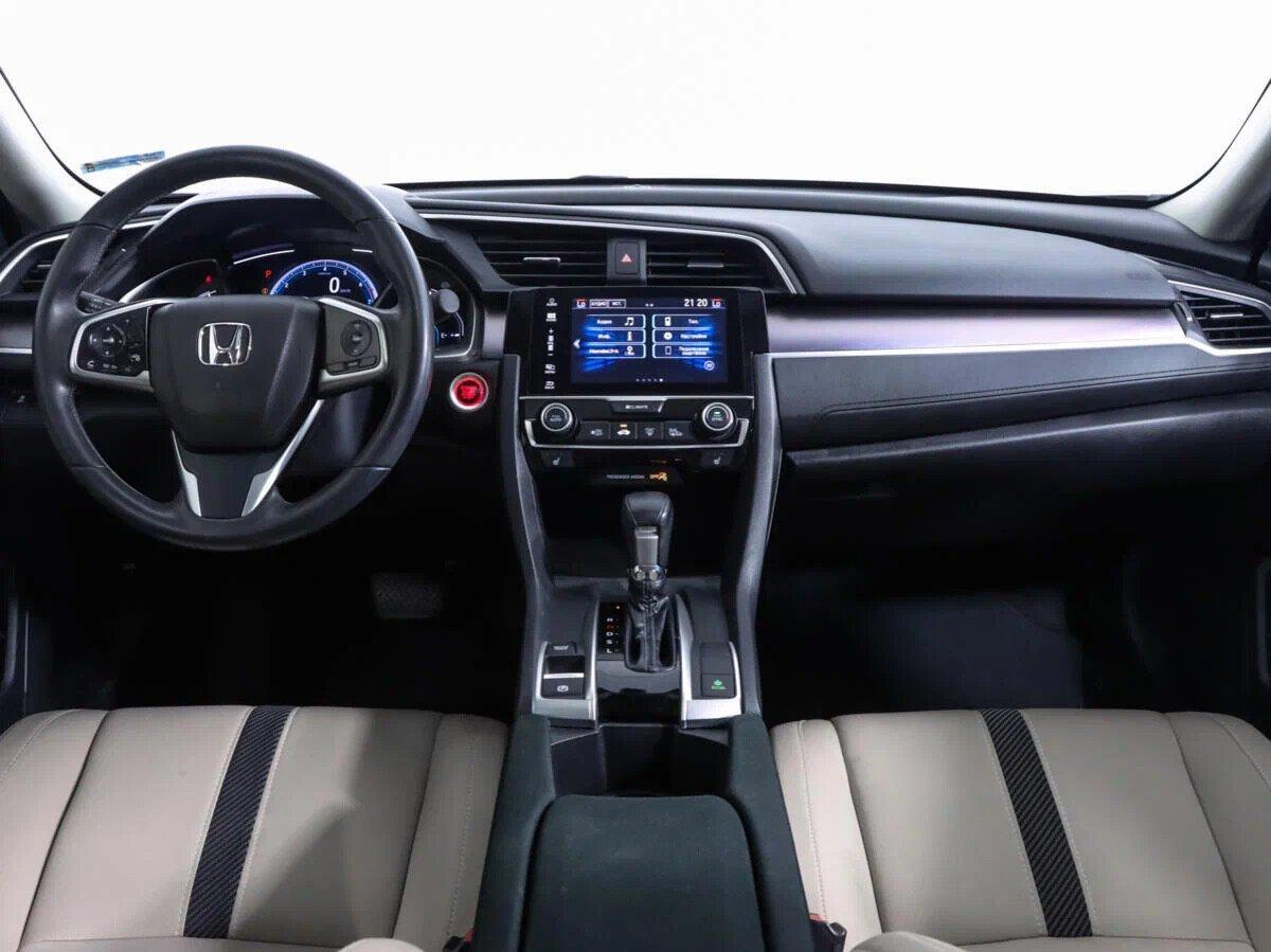 Honda Civic 2019, черный