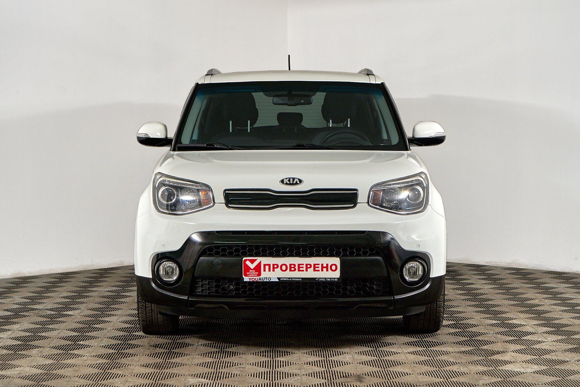 Kia Soul 2018, белый