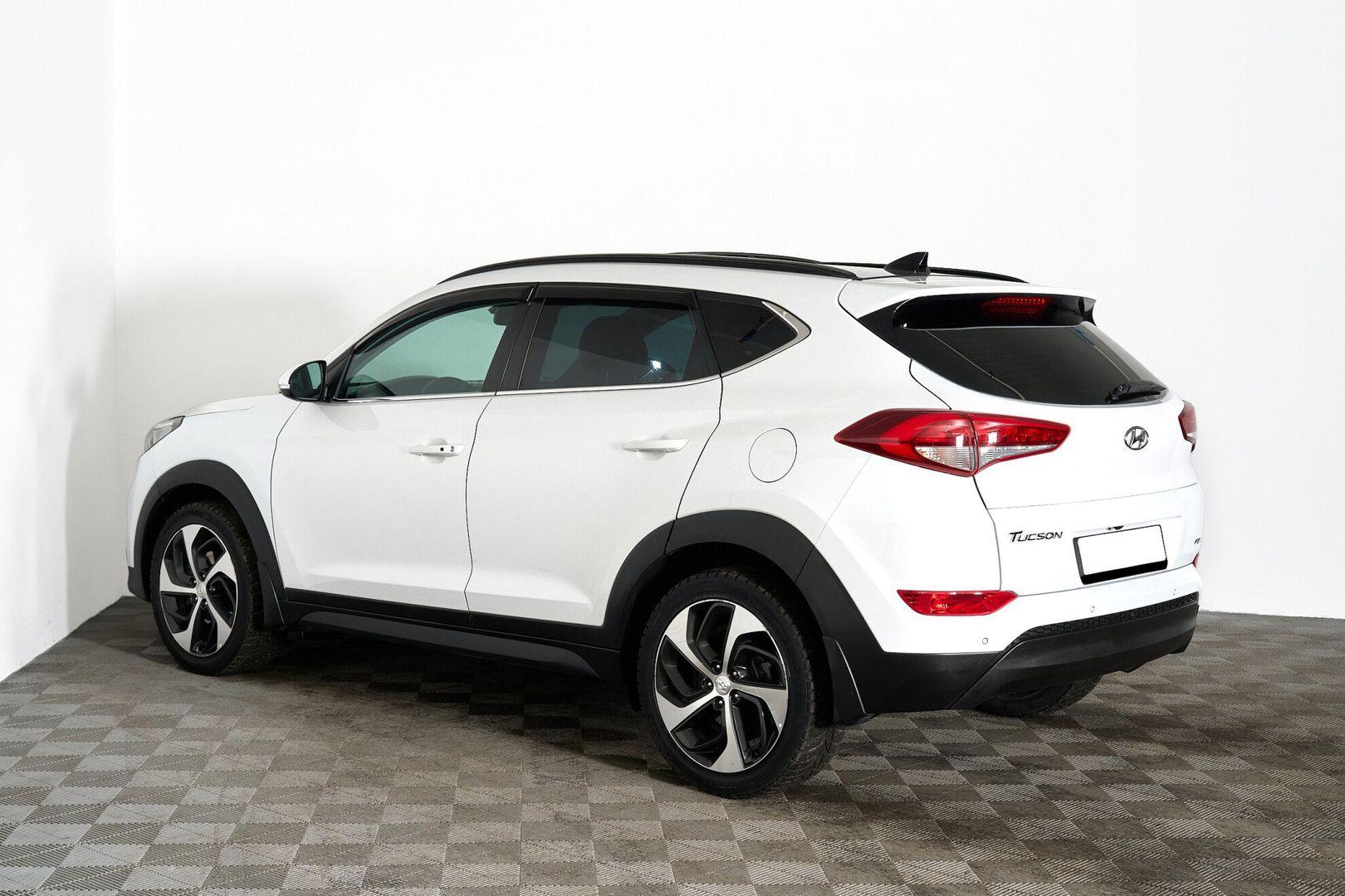 Hyundai Tucson 2018, белый