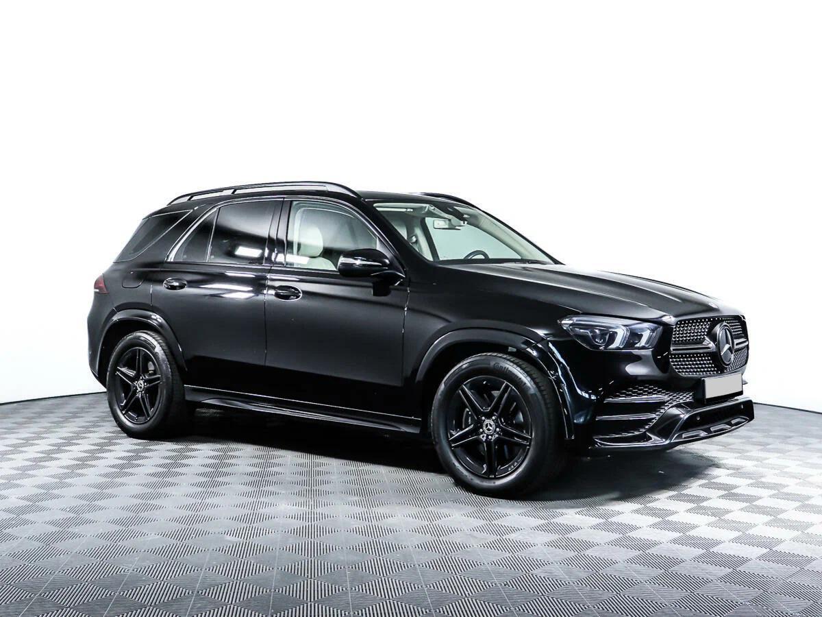 Mercedes-Benz GLE 2022, черный