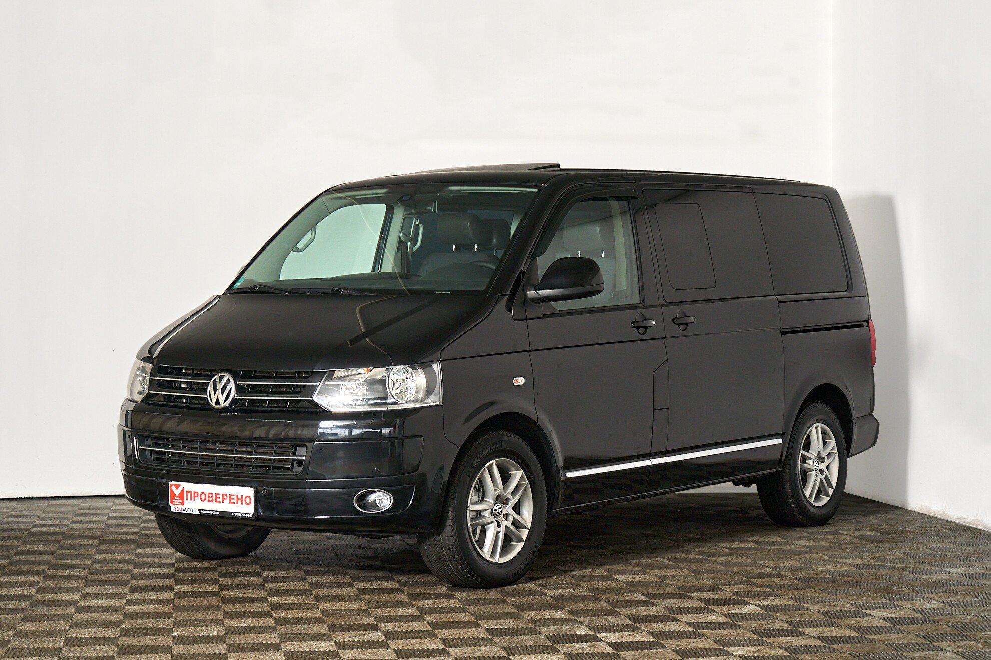 Volkswagen Multivan 2013, черный