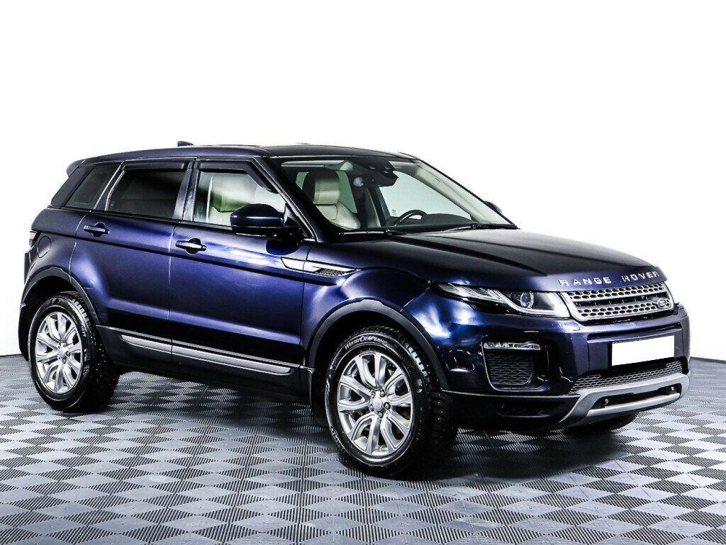 Land Rover Range Rover Evoque 2018, синий