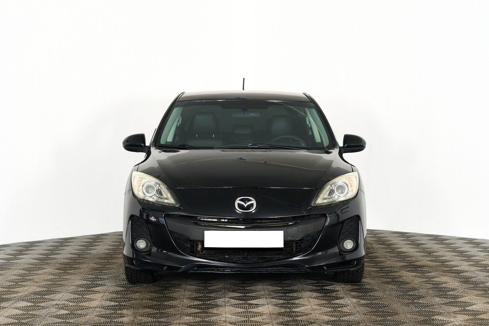 Mazda 3 2011, черный