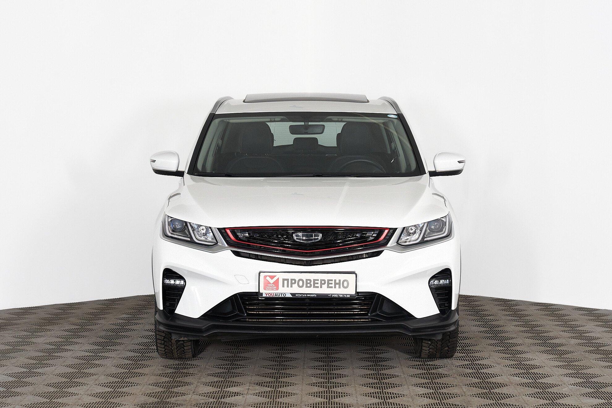 Geely Coolray 2021, белый
