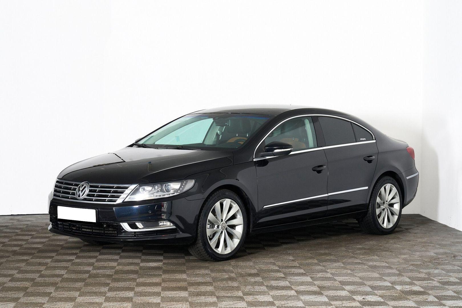 Volkswagen Passat CC 2014, черный