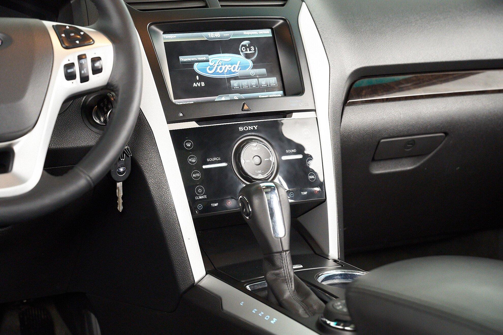 Ford Explorer 2014, черный