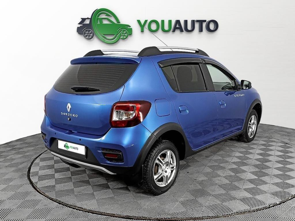 Renault Sandero 2022, синий