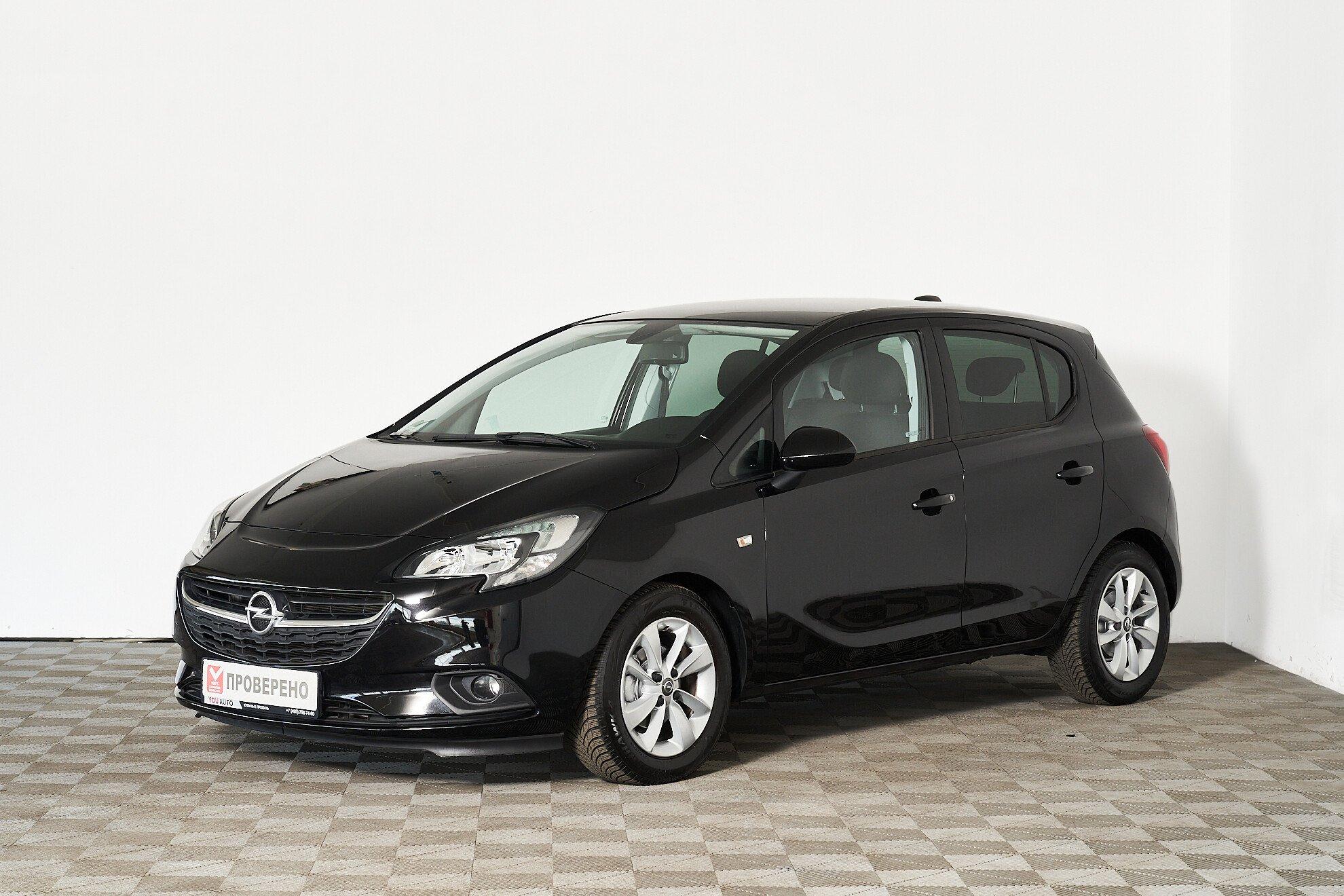 Opel Corsa 2018, черный