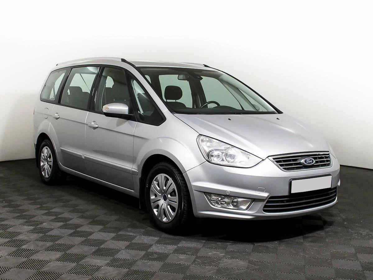 Ford Galaxy 2014, серебряный