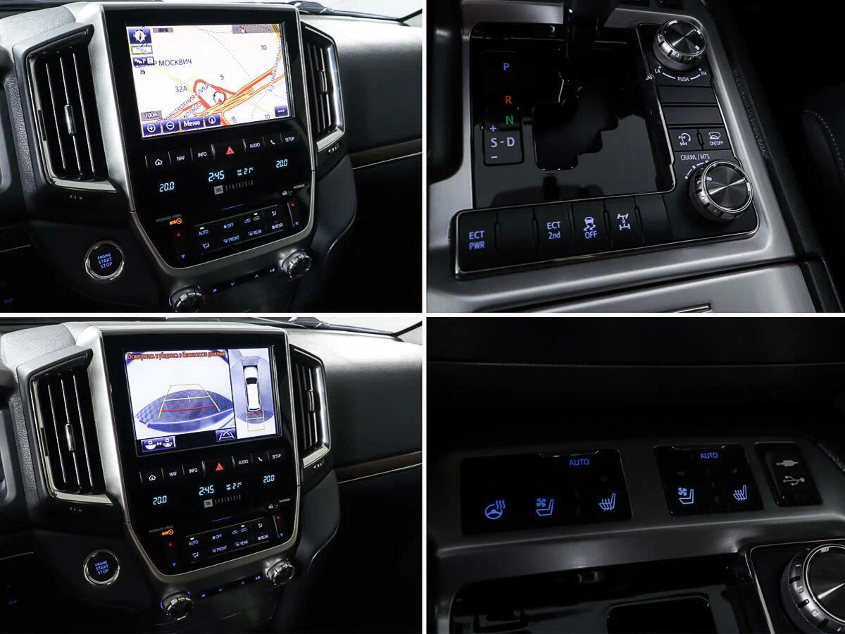 Toyota Land Cruiser 2019, белый