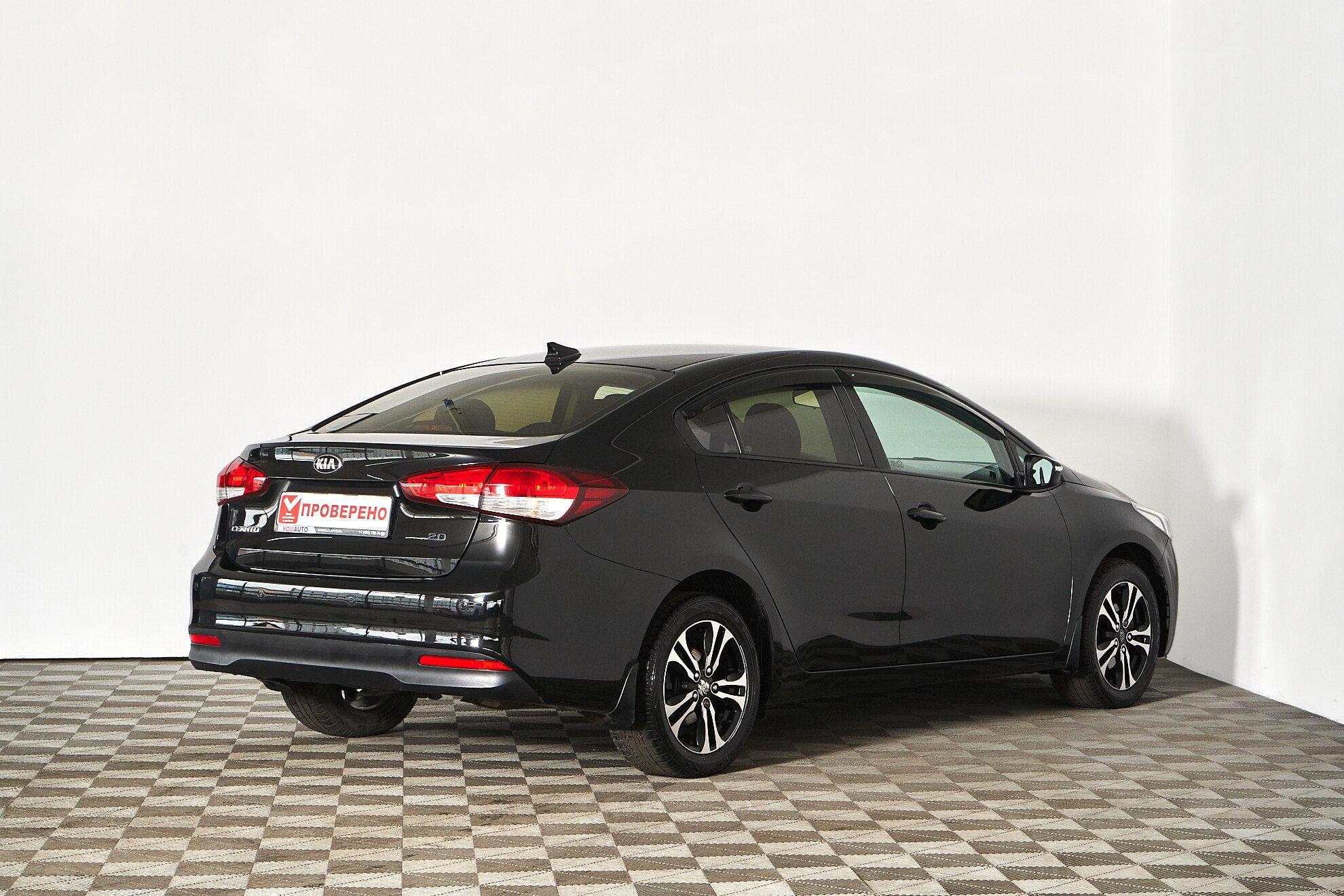 Kia Cerato 2017, черный