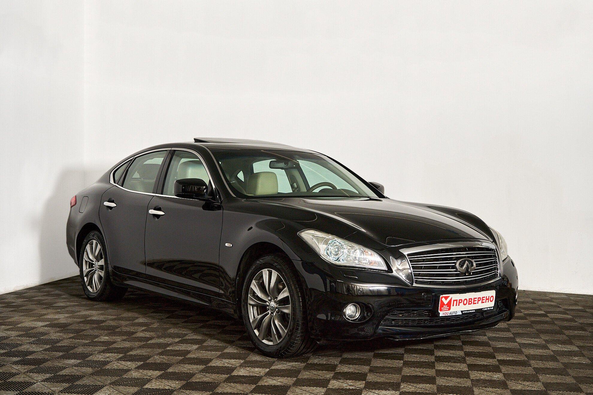 Infiniti Q70 2014, черный