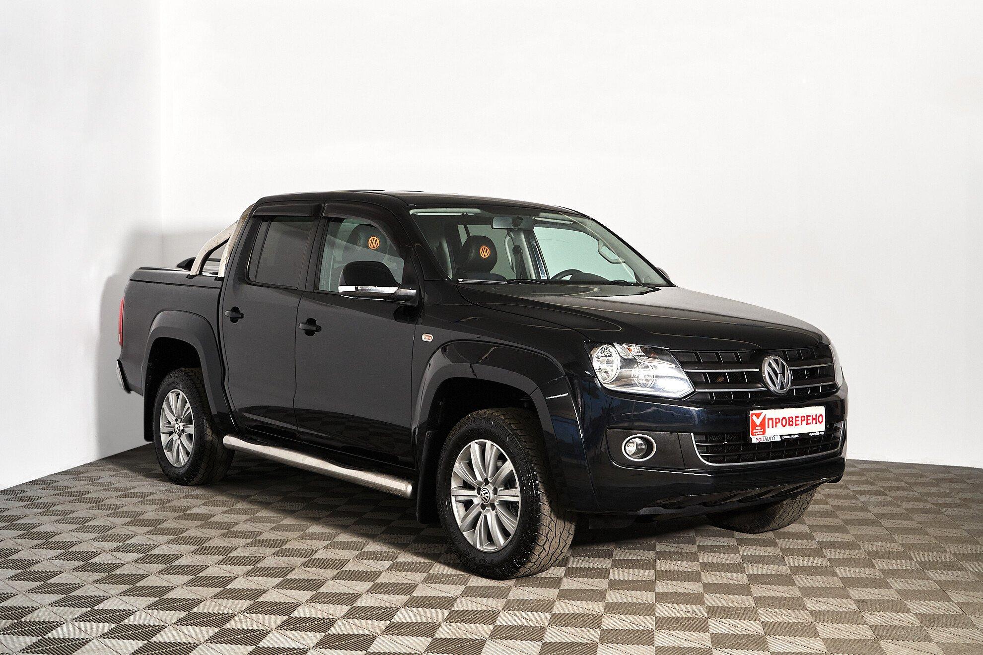 Volkswagen Amarok 2011, черный