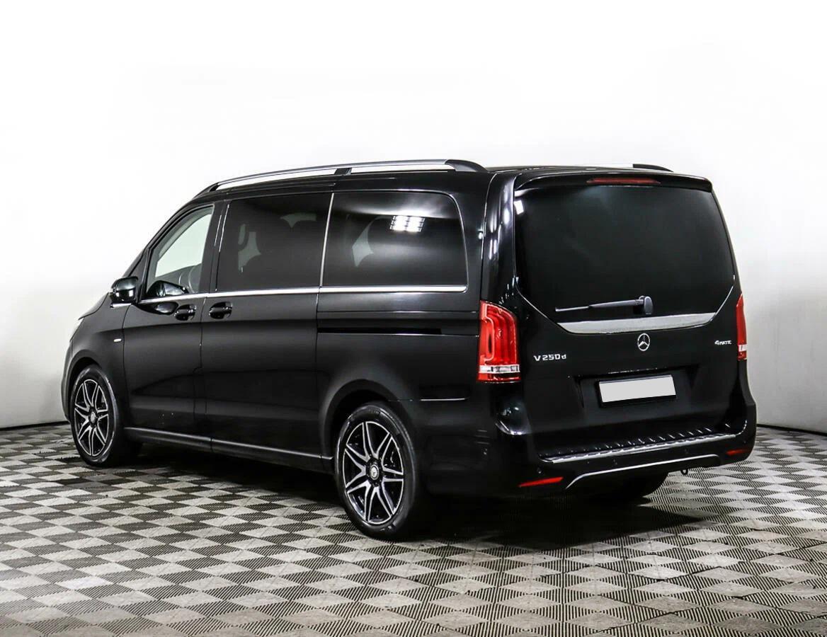 Mercedes-Benz V-Класс 2015, черный