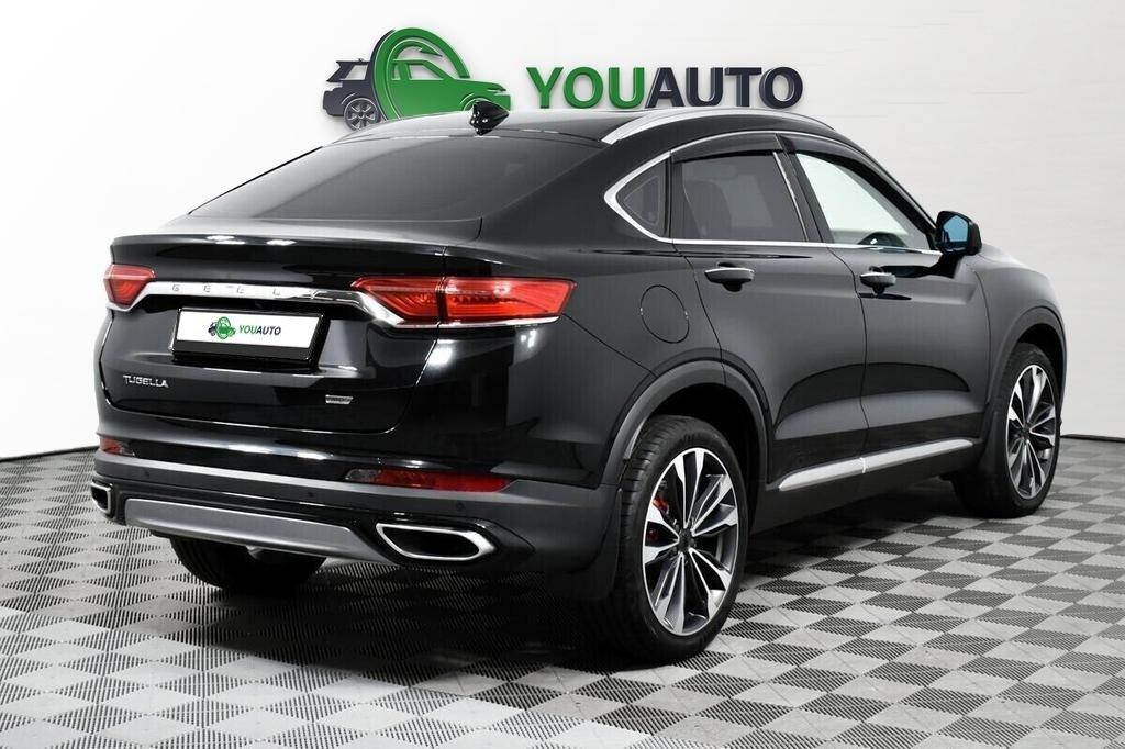 Geely Tugella 2022, черный