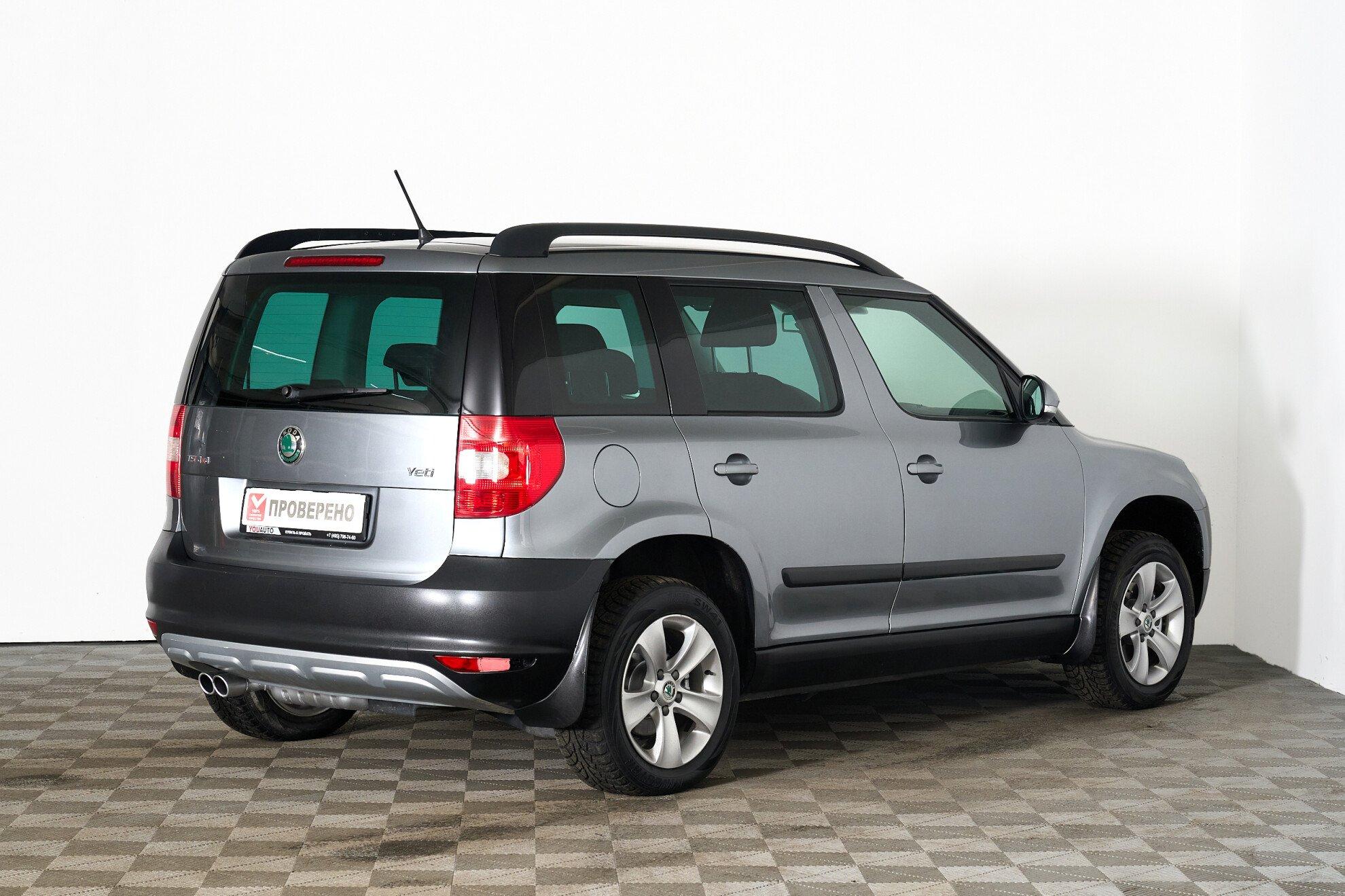 Skoda Yeti 2013, серый