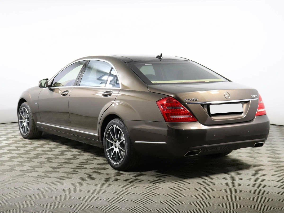 Mercedes-Benz S-Класс 2012, коричневый