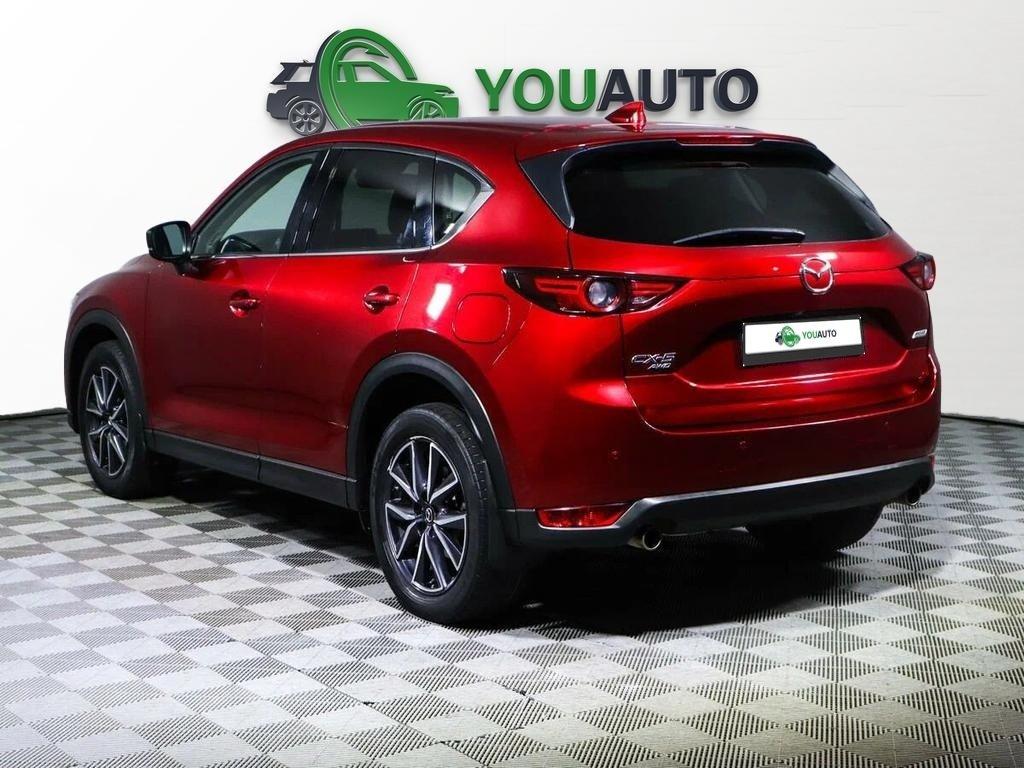 Mazda CX-5 2020, красный