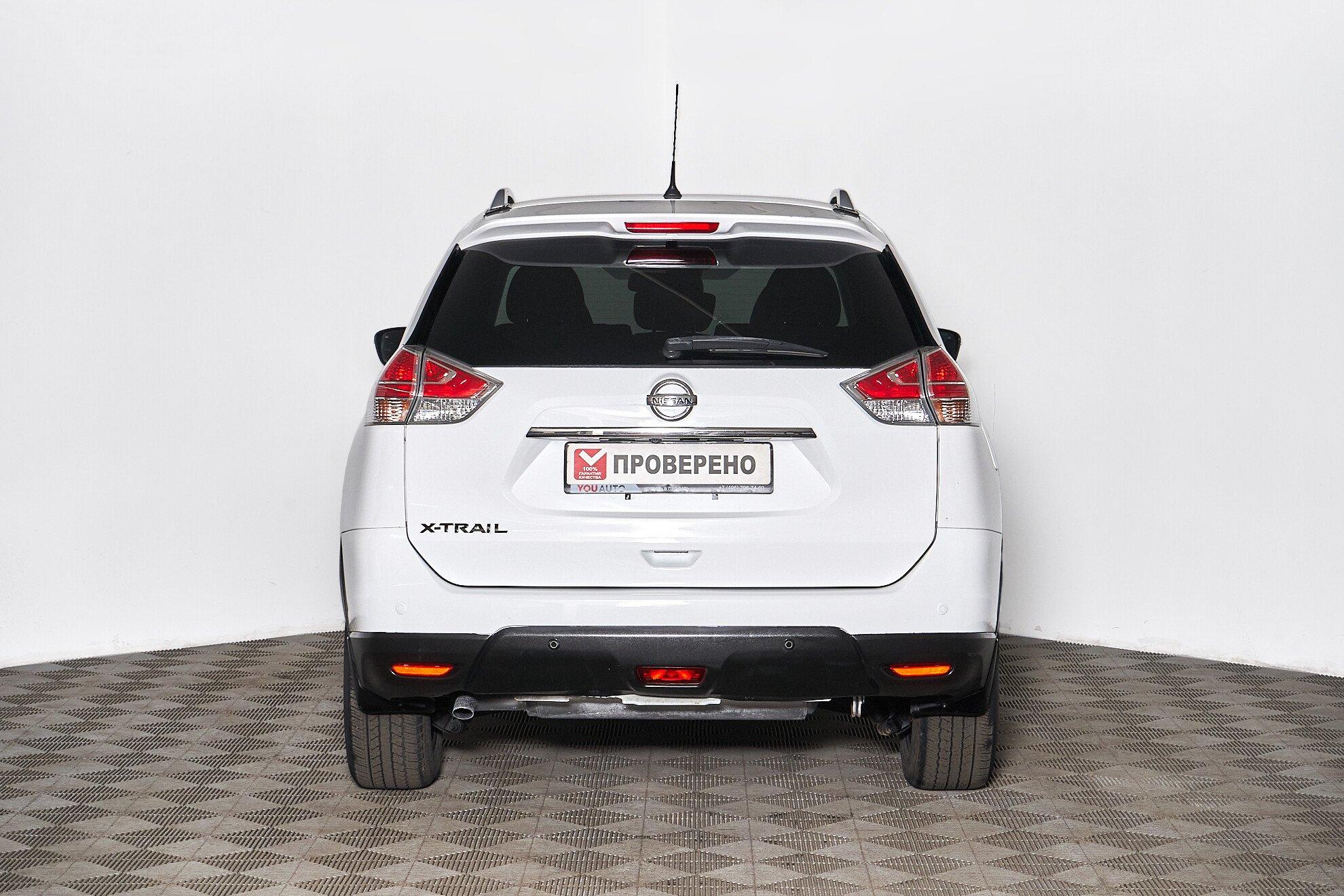 Nissan X-Trail 2015, белый